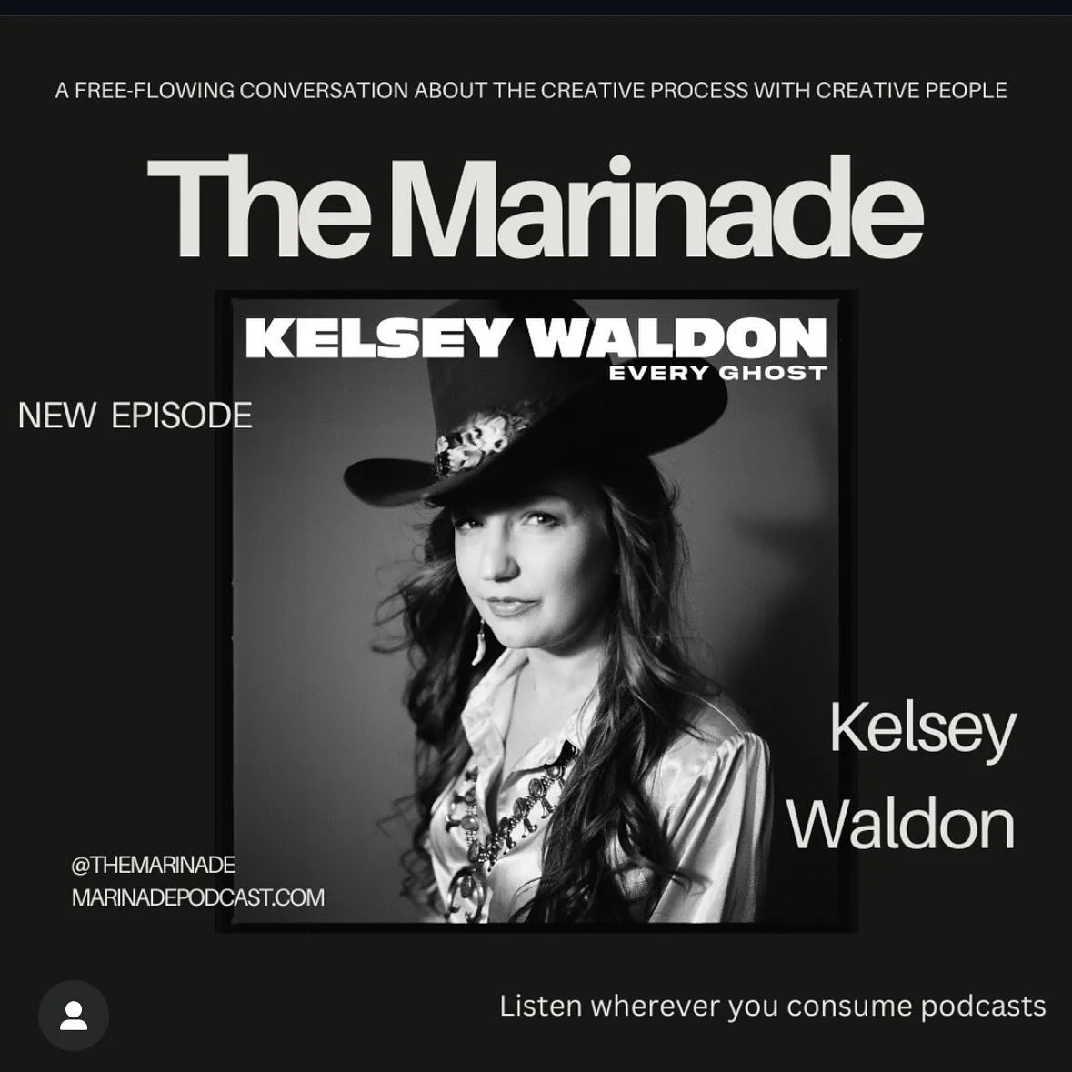 The Marinade @marinade_podcast with the one and only @kelseywaldon. Listen wherever you get your podcasts.