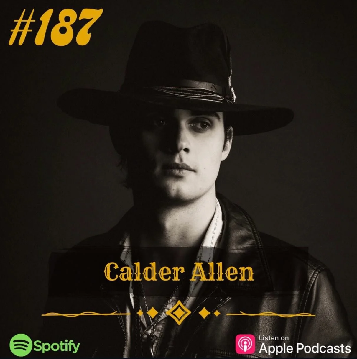 Calder Allen on @hippiescowboyspod - wherever you get your podcasts!