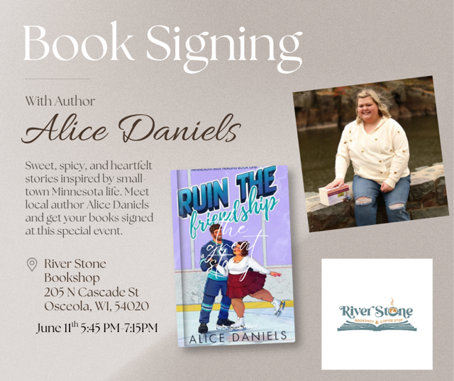 Riverstone Bookshop Author Event