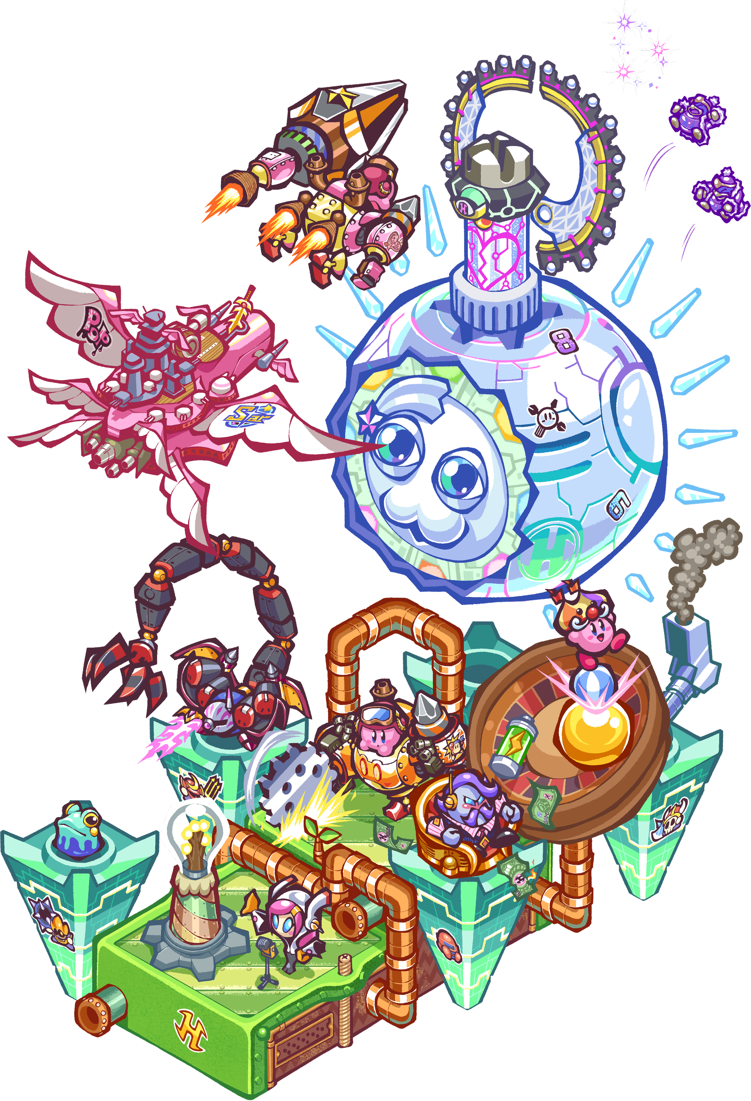 Kirby: Planet Robobot
星のカービィ ロボボプラネット
2016