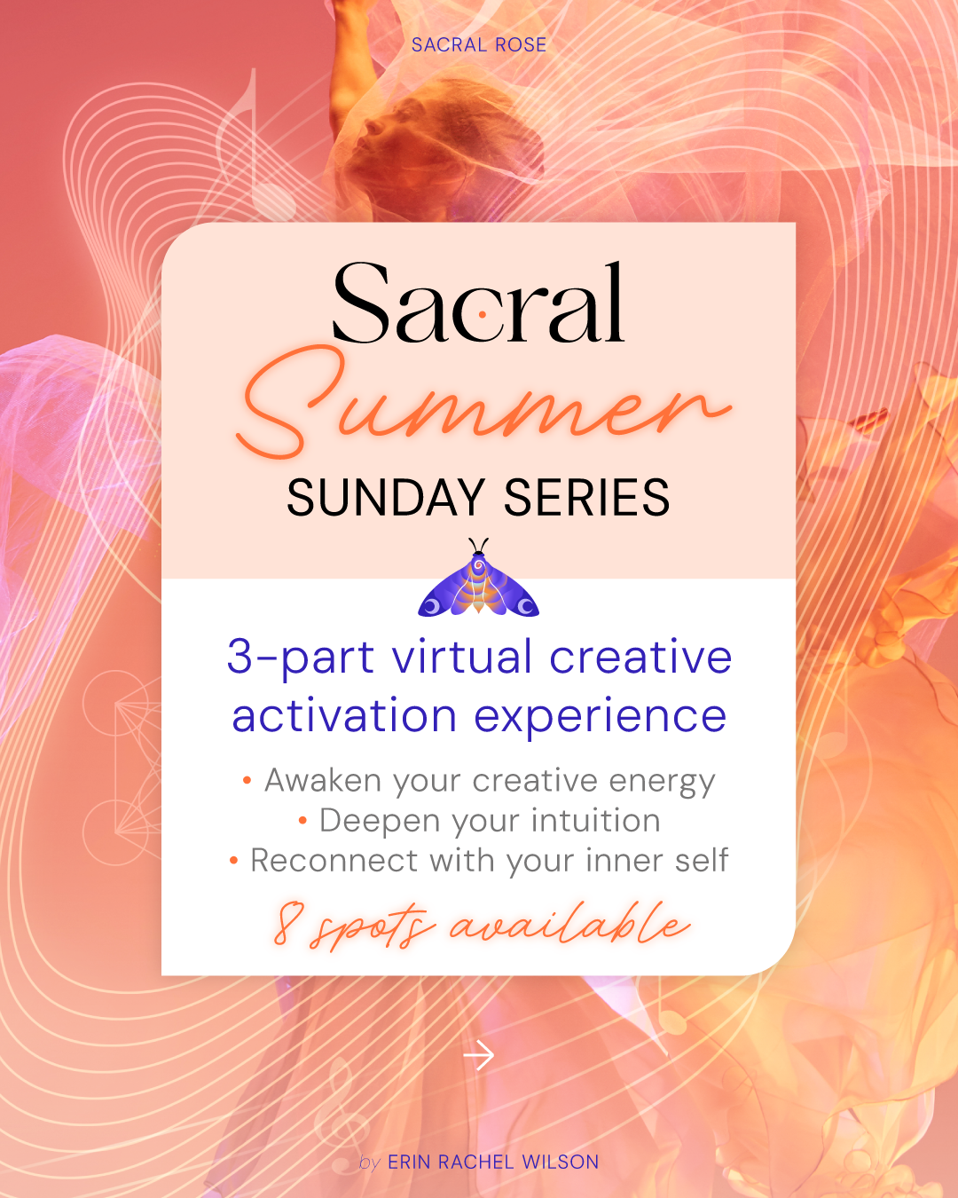 Music, Movement & Insights – Sacral Summer Sunday