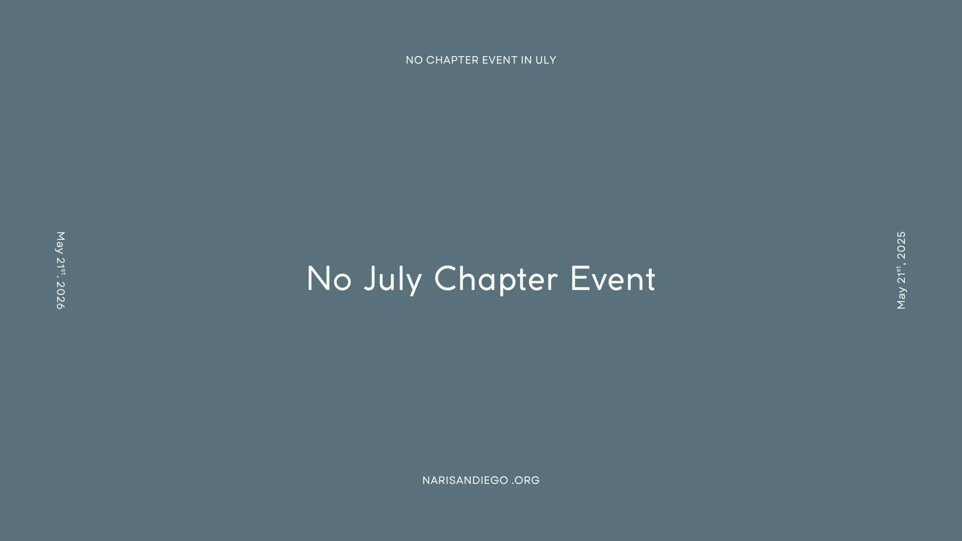 No NARI San Diego July Event