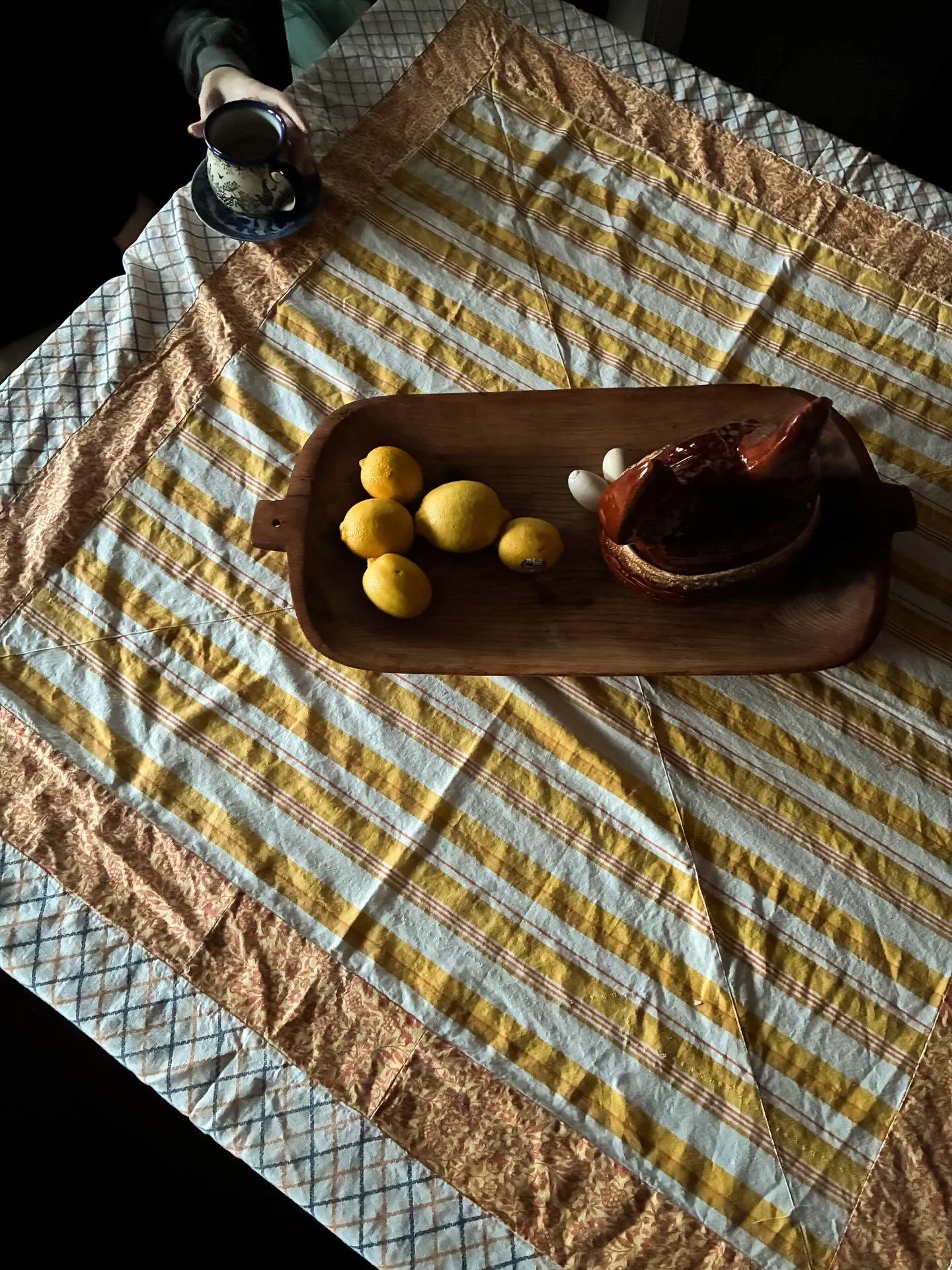 There is nothing like early mornings at nana&rsquo;s. We will be soaking up this much needed break this week.

These carpenter hands need the healing. 😅😂