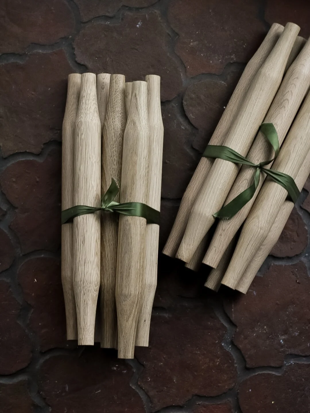 These white oak legs are finally finished. 😍 They are some custom chair legs inspired by a vintage deacon&rsquo;s bench. (Swipe to see the sketch)

The finished piece is going to be 12 feet long and full of the character. Ever hand-shaped a bench se