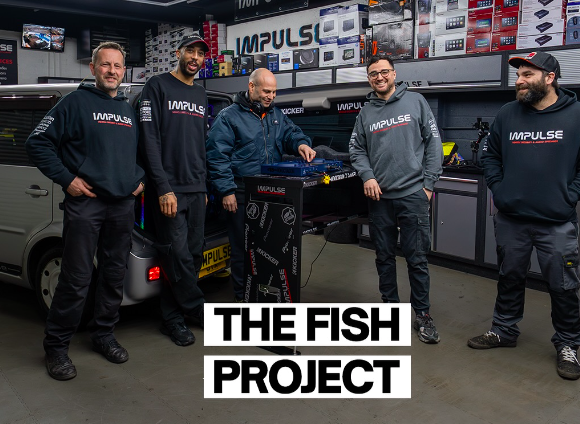 Custom DJ Van Audio Build: The Fish Project by Team Impulse Watford