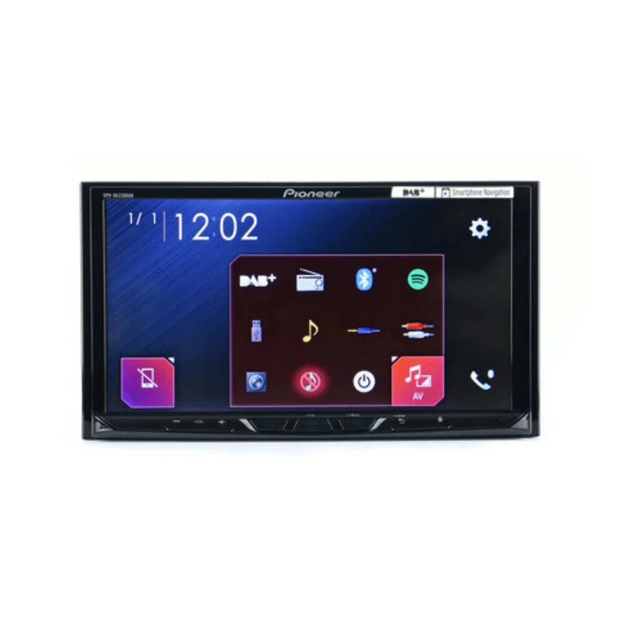 Pioneer SPH-DA230DAB 7" Touch Screen DAB Bluetooth CarPlay Android Auto