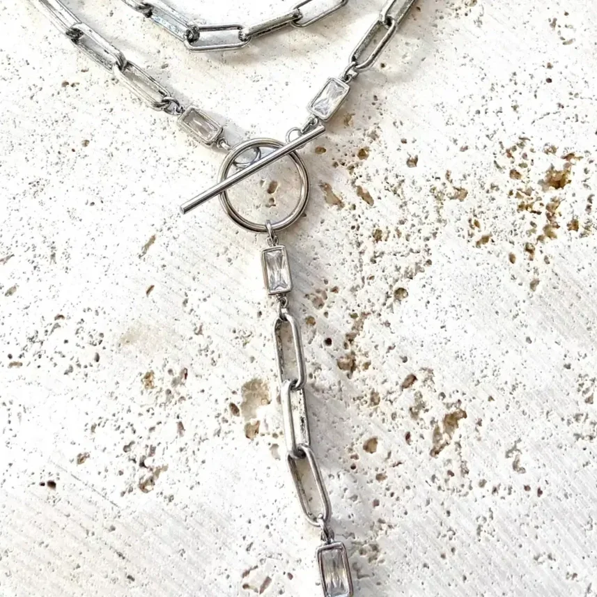 Paperclip+Wrap+Necklace+Burnished+Silver2.webp