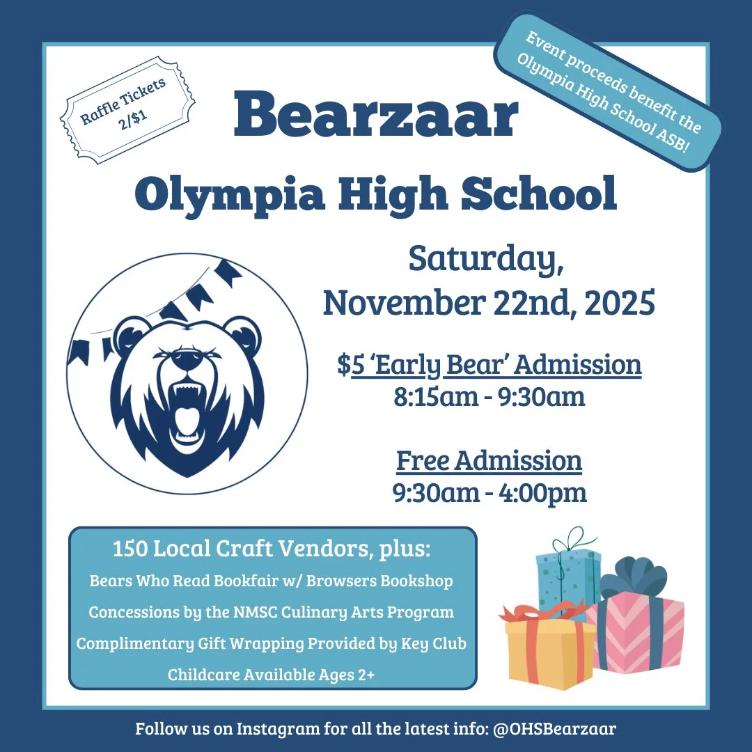 Bearzaar at Olympia High School