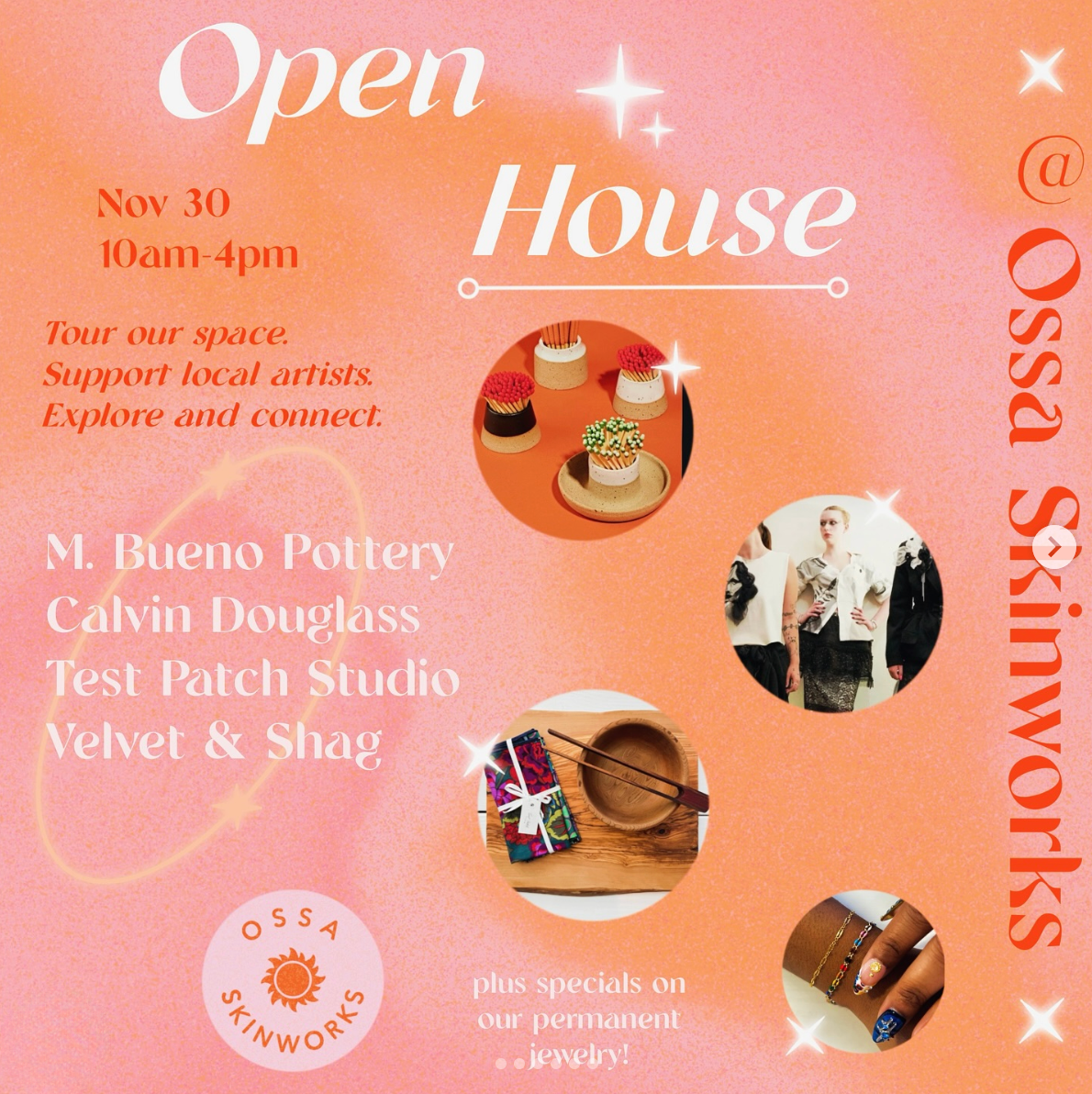 Open House at Ossa Skinworks