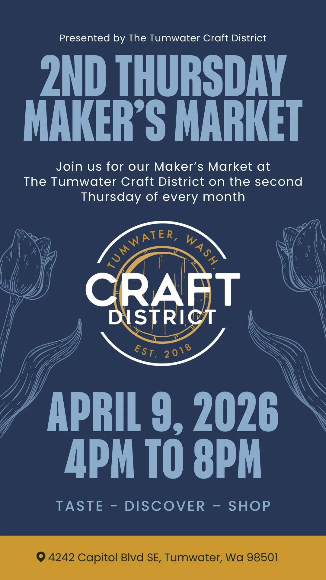 Second Thursday Maker’s Market