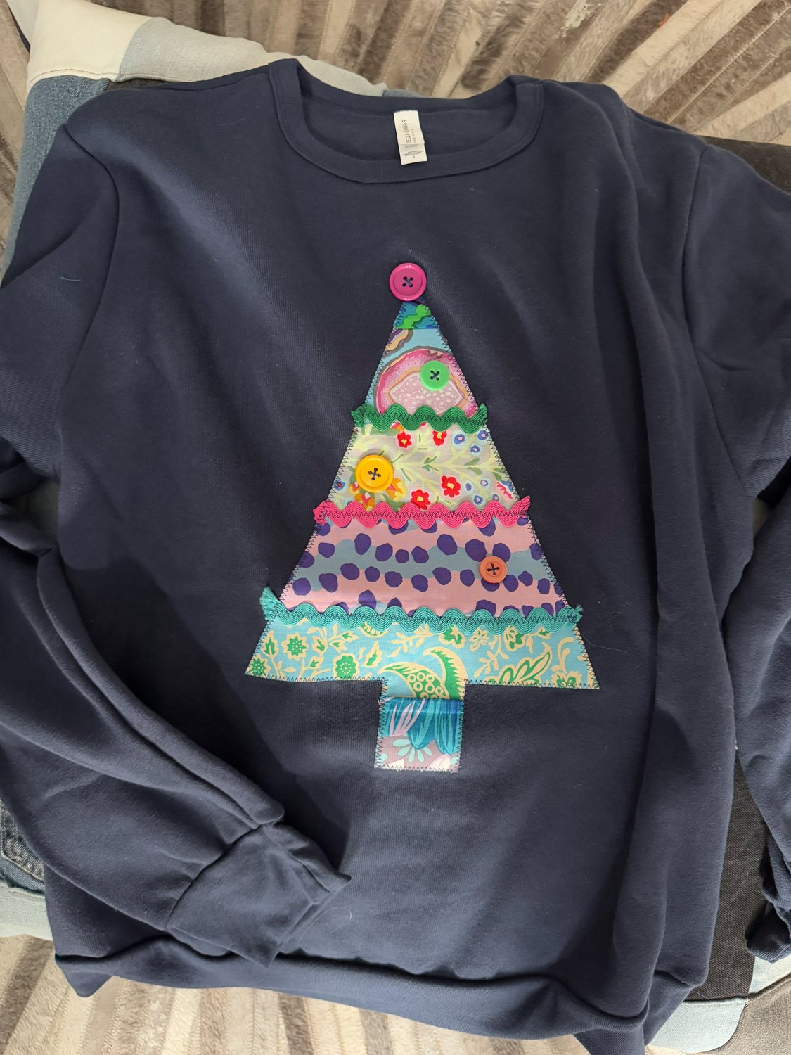 Not-So-Ugly-Christmas Sweatshirts - S Unisex - Christmas Tree