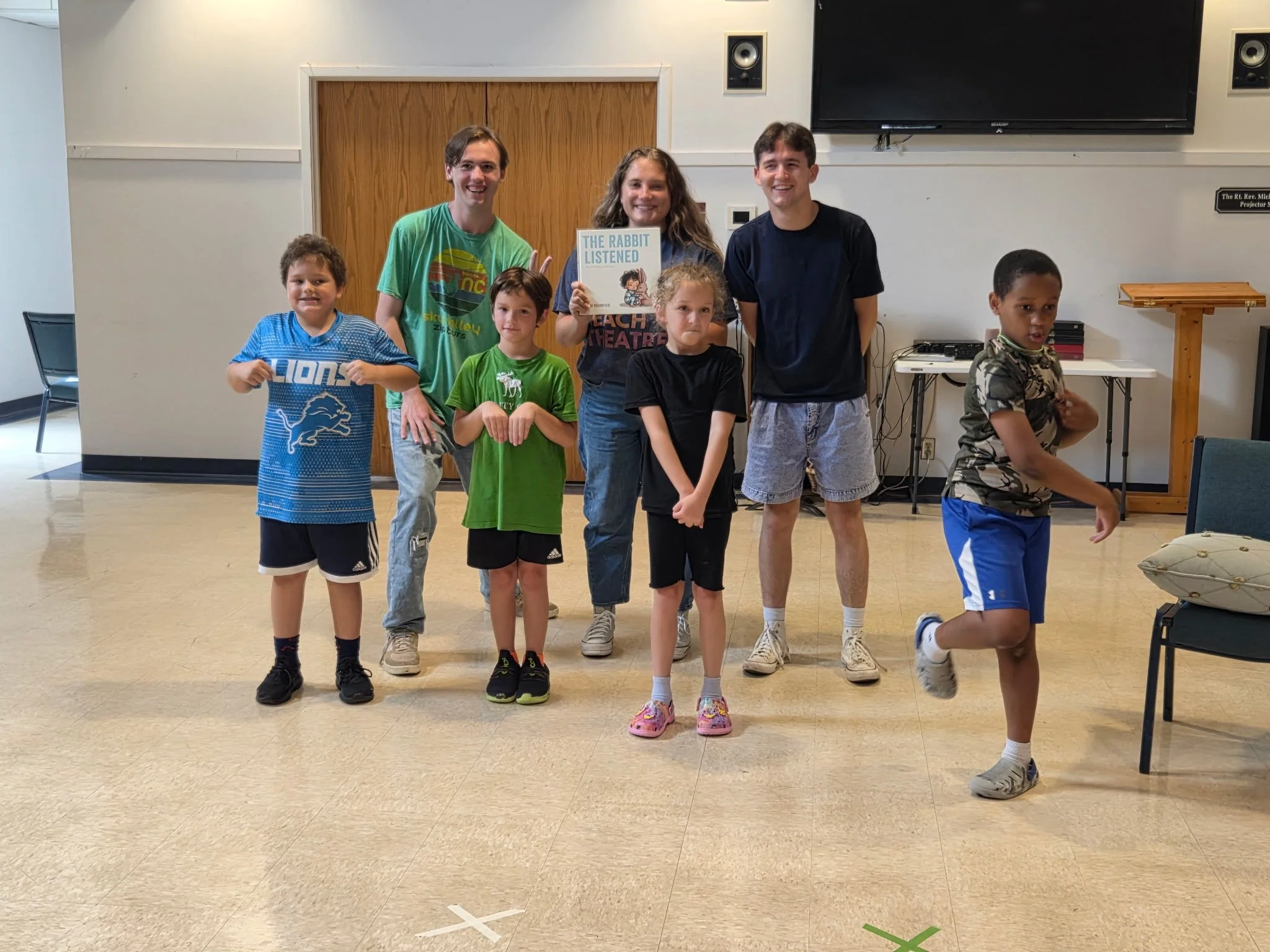 🎭Take a bow!🎭

Last week marked the inaugural production of The Justice Theater Project's Story Builders camp at Church of the Nativity in Raleigh. 

Campers spent an entire week learning storytelling techniques through activities, games, and exerc