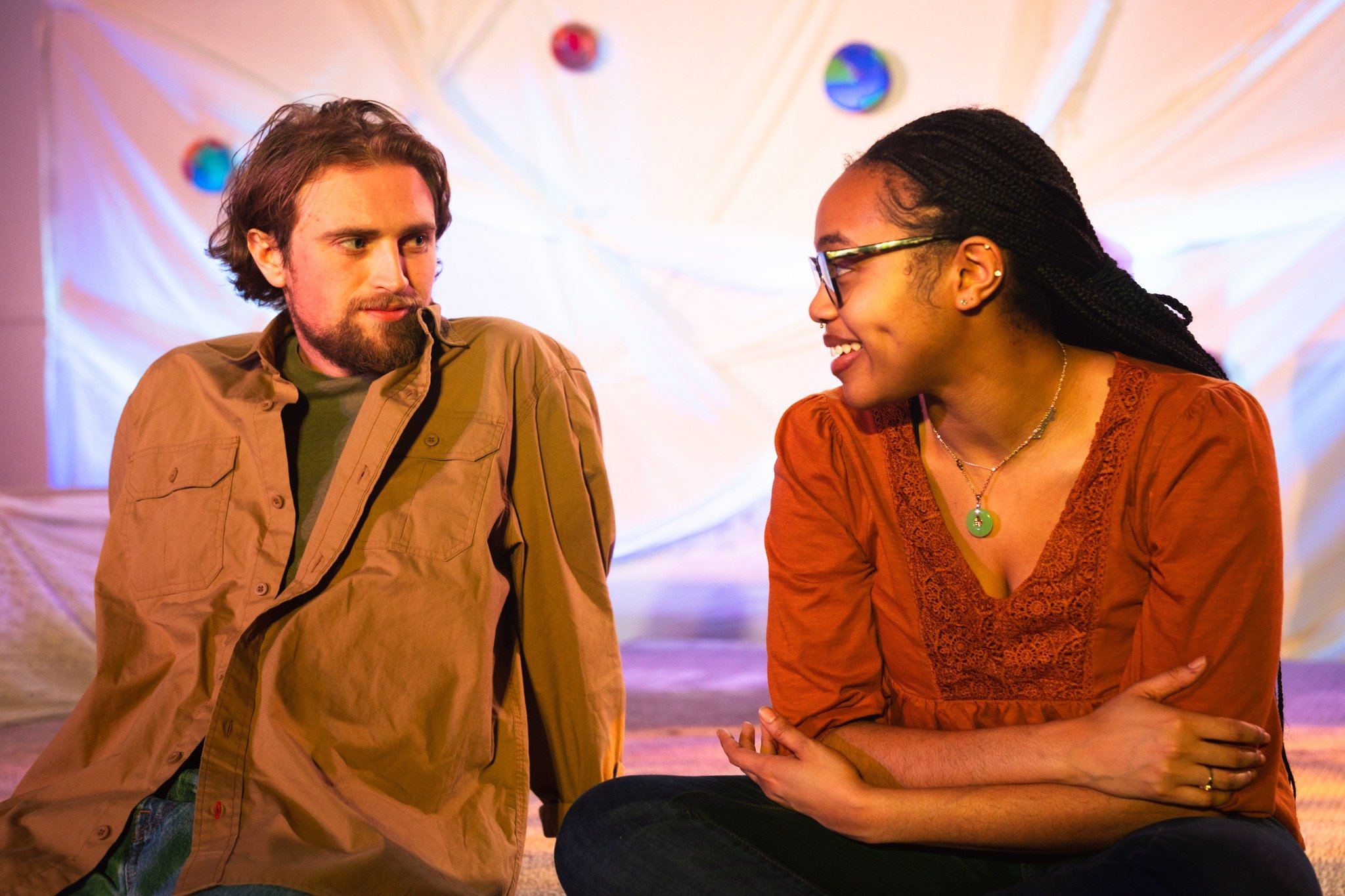 The Justice Theater Project's production of "Lungs" by Duncan Macmillan opens TONIGHT at Church of the Nativity in Raleigh, NC!

Join us before the show starts at 6:15pm to meet one of the Co-Directors of the "Lungs," Olivia Allen