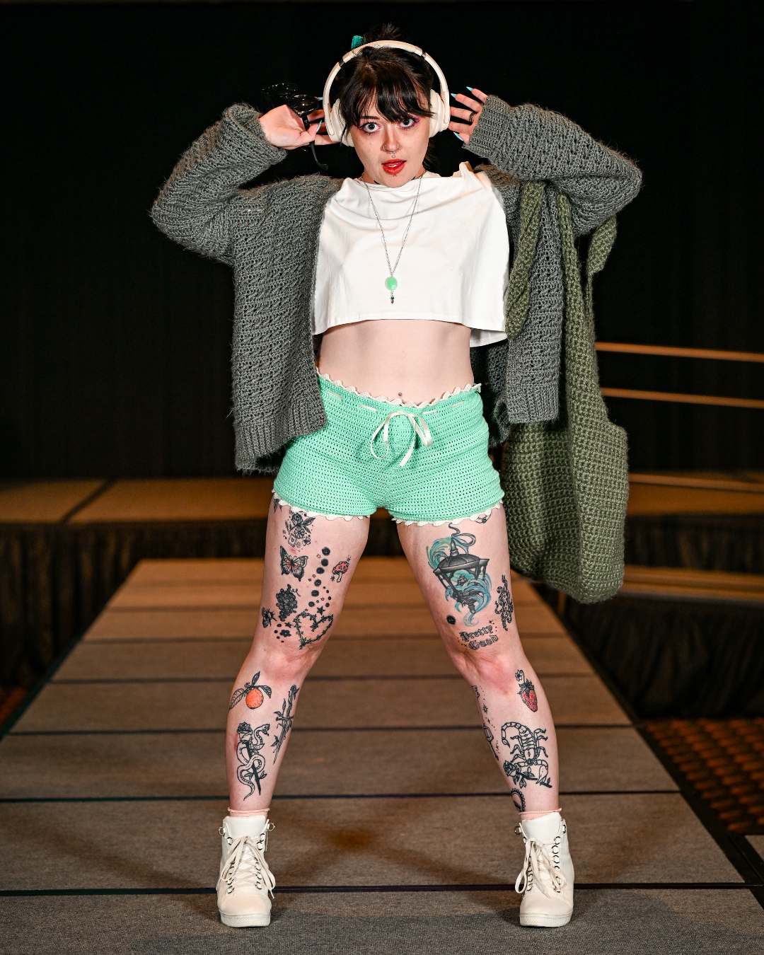 GROW Fashion show model