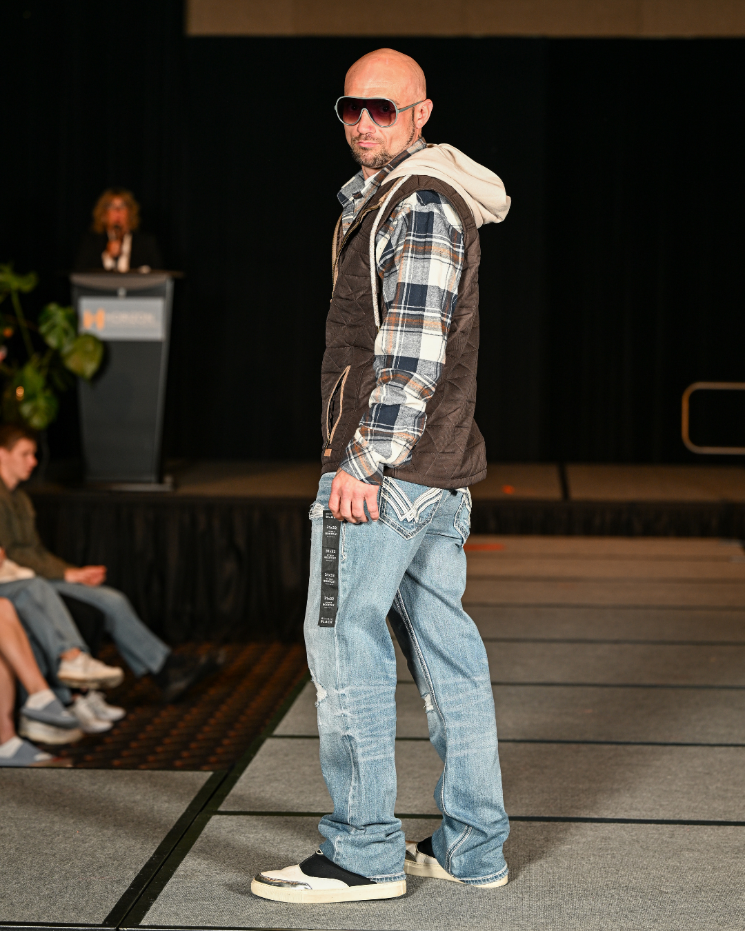 GROW Fashion show model