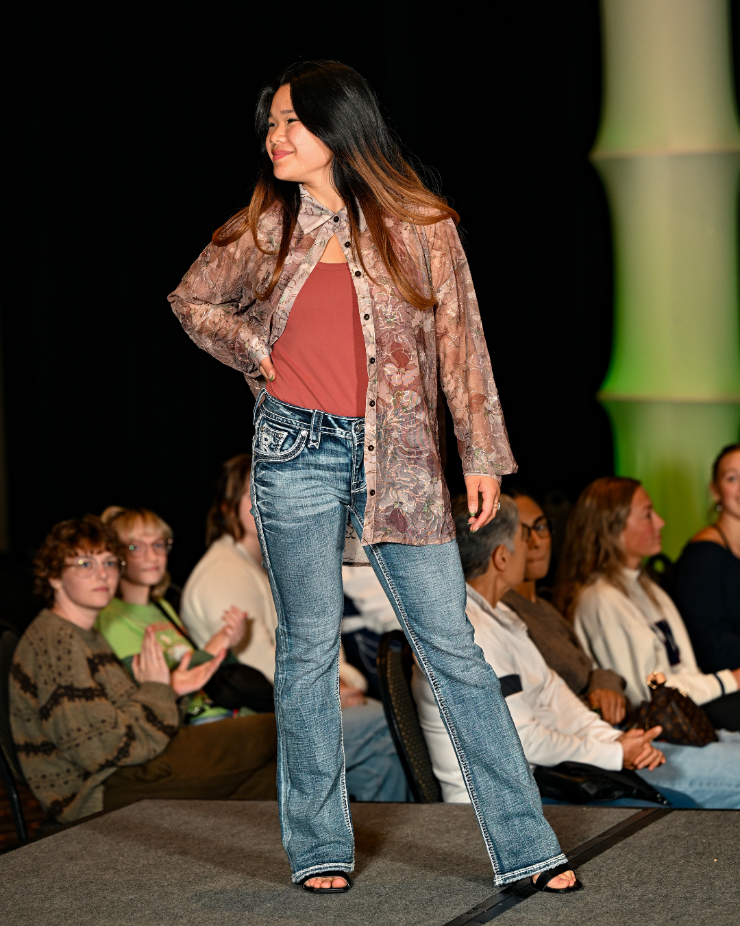 GROW Fashion show model