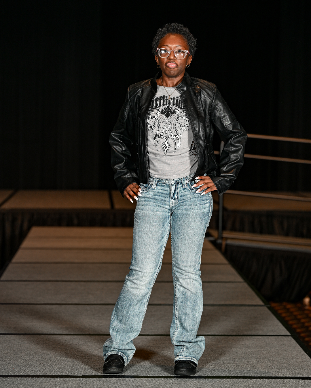GROW Fashion show model