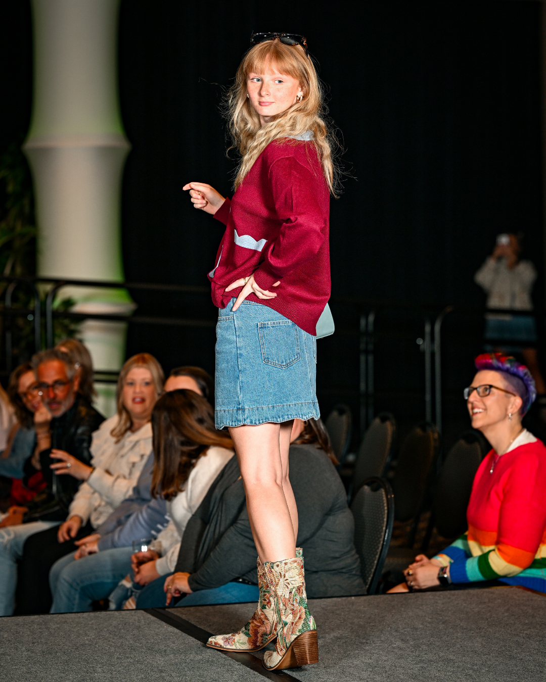 GROW Fashion show model