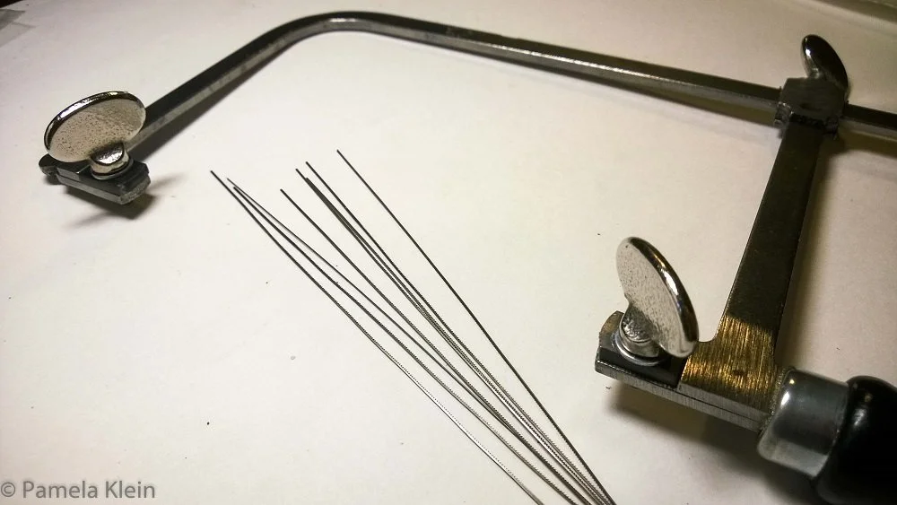 CHART How to Choose Your Jeweler's Saw Blade Size — PKlein Jewelry Design