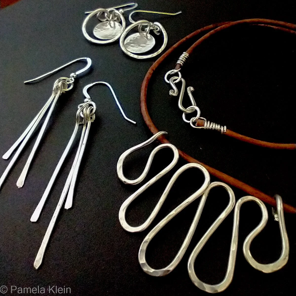 Hammered Wire Jewelry