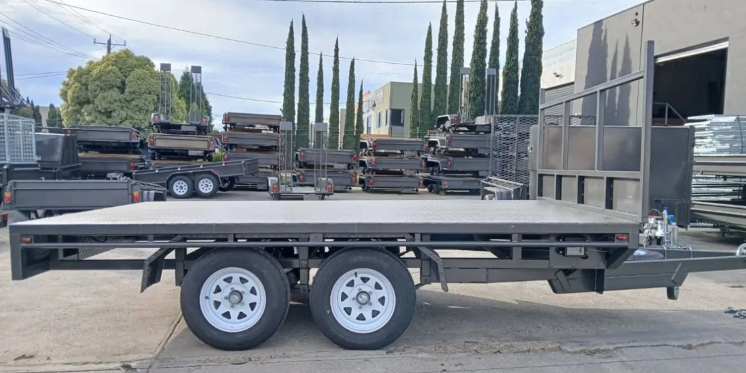 Flat top trailer for hire in Torquay