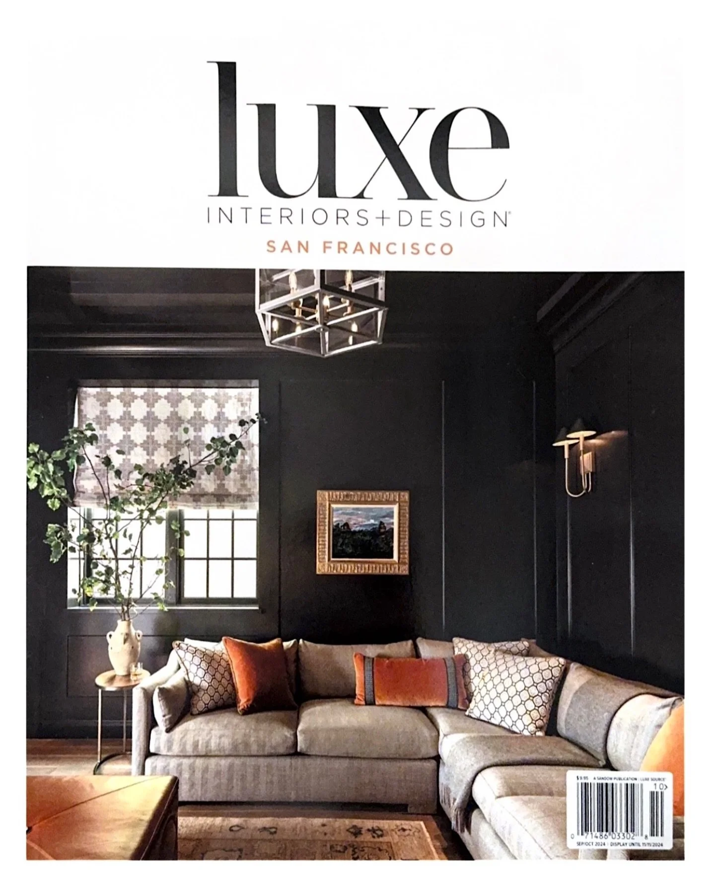 Thrilled to announce that our Marin Country Club project is featured in @luxemagazine September/October 2024 issue! The hidden office in the bookcase is a game changer! Dive into the full project photos through the link in our bio&mdash;don&rsquo;t m
