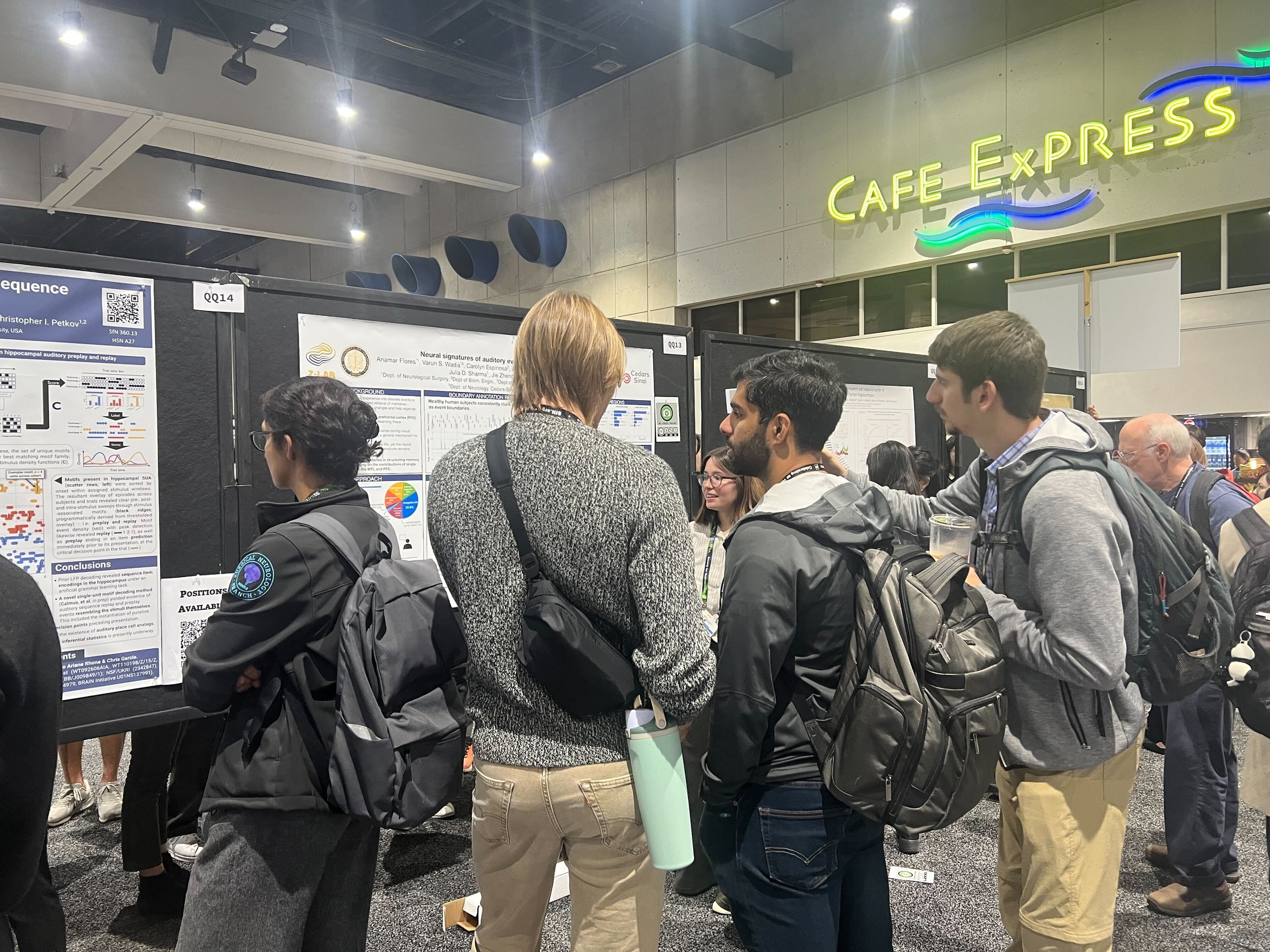 Ana presented at SFN 2025 😎