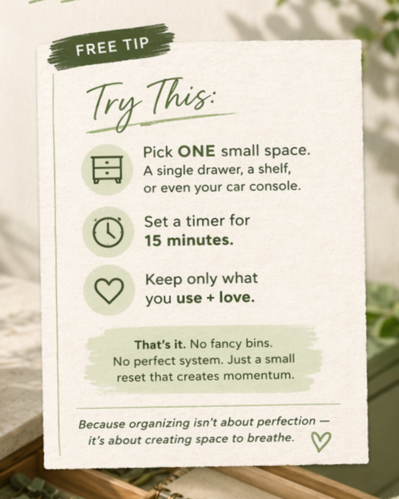 A Fresh Start for Spring: Why Small Spaces Create Big Shifts