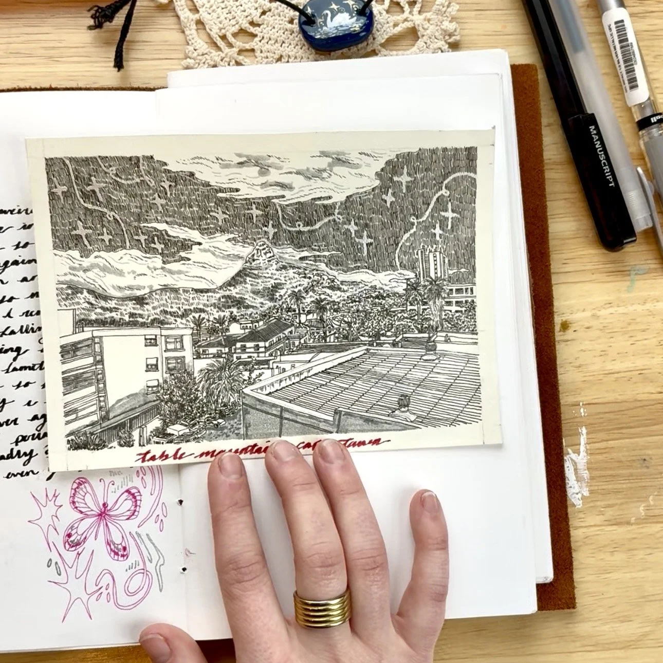 Custom Postcard Drawing