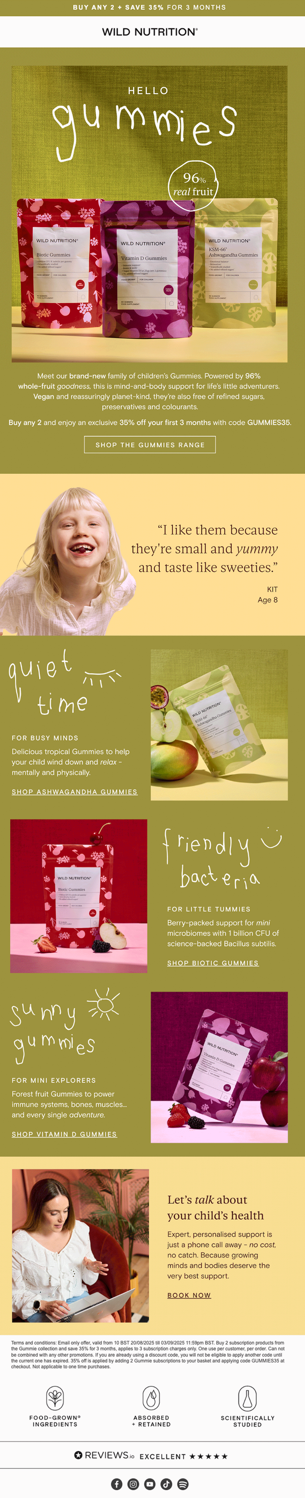 Launch email