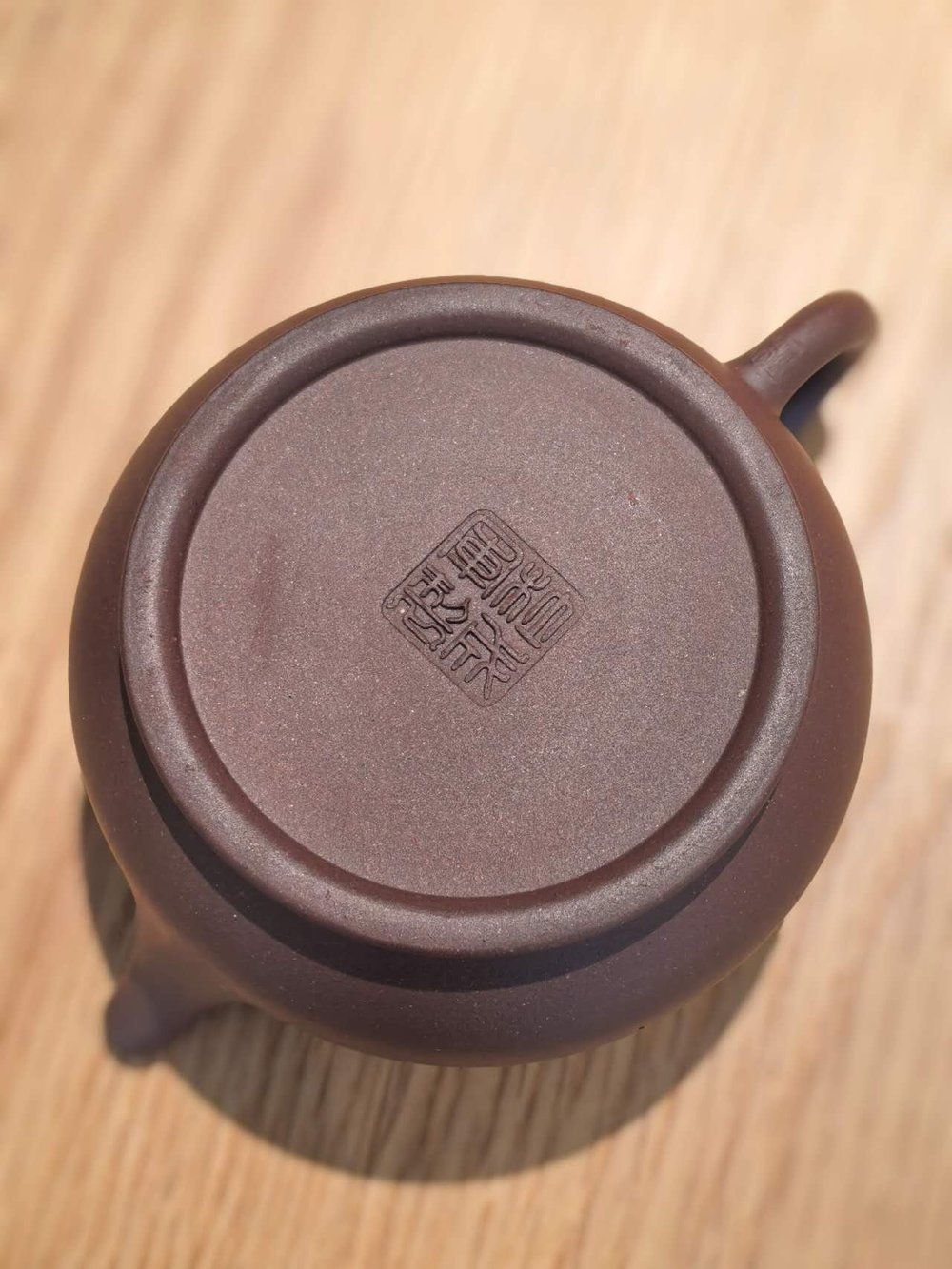 美麗☆壺 吴晨霞紫砂黑星土堆塑梅花龙蛋壶Group Chinese Yixing Zisha