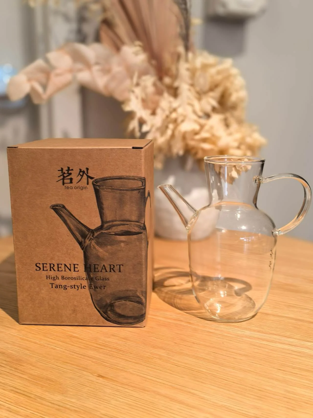 Glass Teapot「Serene Heart」500ml 澄心玻璃壶