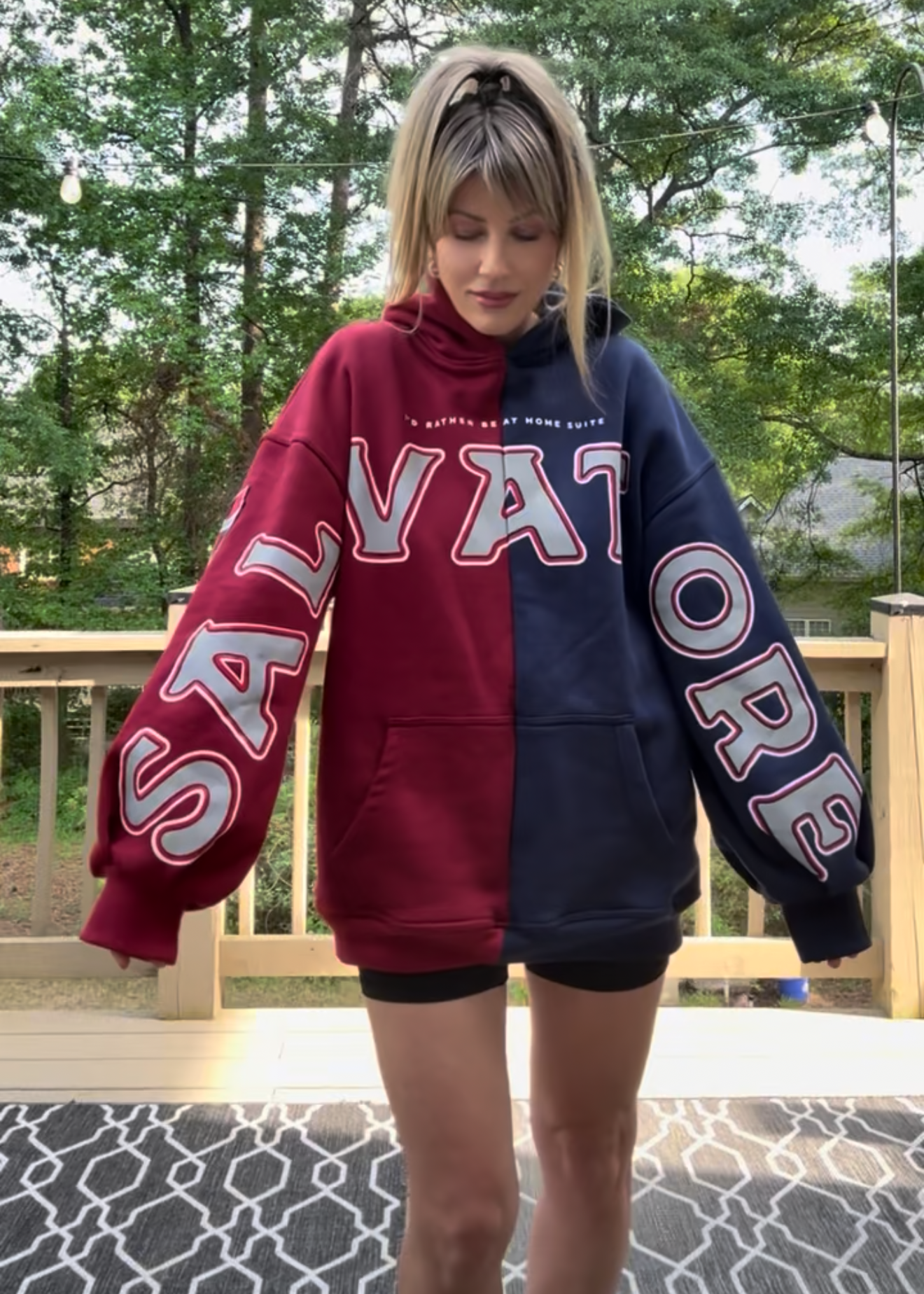 Home Suite Salvatore Split Hoodie
