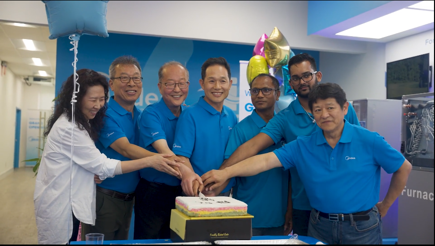 “Ribbon Cutting” - Midea