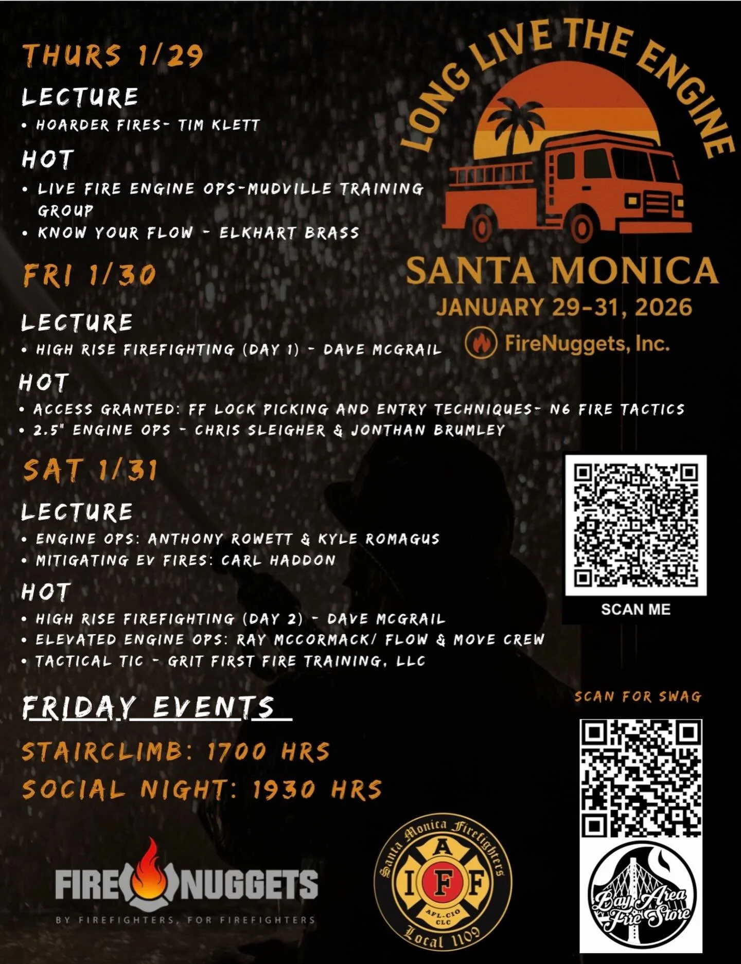 🚨 The Long Live the Engine Conference is LIVE! 🚨
Presented by FireNuggets in beautiful Santa Monica. 🌟
Don&rsquo;t miss out on this exclusive event &ndash; spots are filling up fast. 🔥
Get in while you can! Secure your spot today!
#LongLiveTheEng
