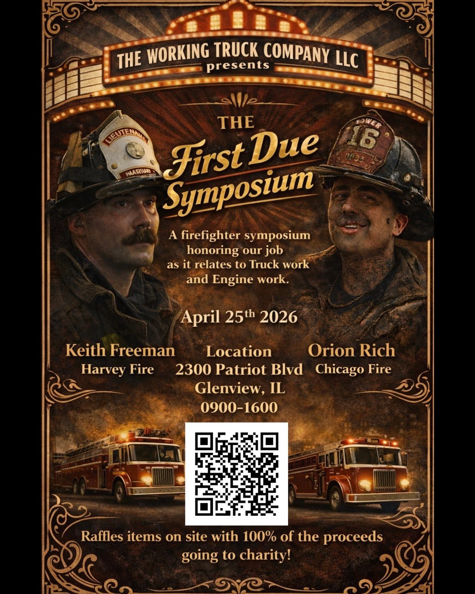 📍 Chicagoland Area

@theworkingtruckcompany is presenting two classes in your area this month and next month! 

🔥 3/30 - Street Proven Force Entry - 1/2 day HOT

🔥 4/25 - The First Due Symposium - Full day lecture w/ included lunch
*** Raffle item