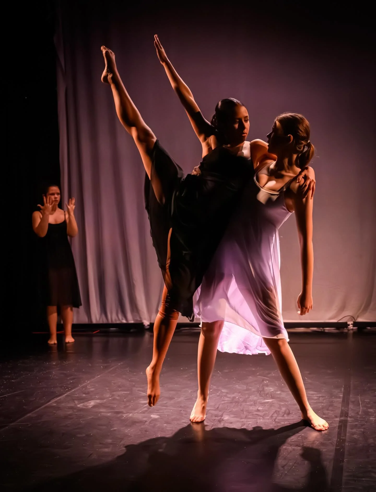 Every movement tells a story. Movement shows emotion. Photos from What Matters Most winter performance 2025 💃🕺💙💛#Happinessiswhatmattersmost  #Dance #Nordhoffdance #Californiadance