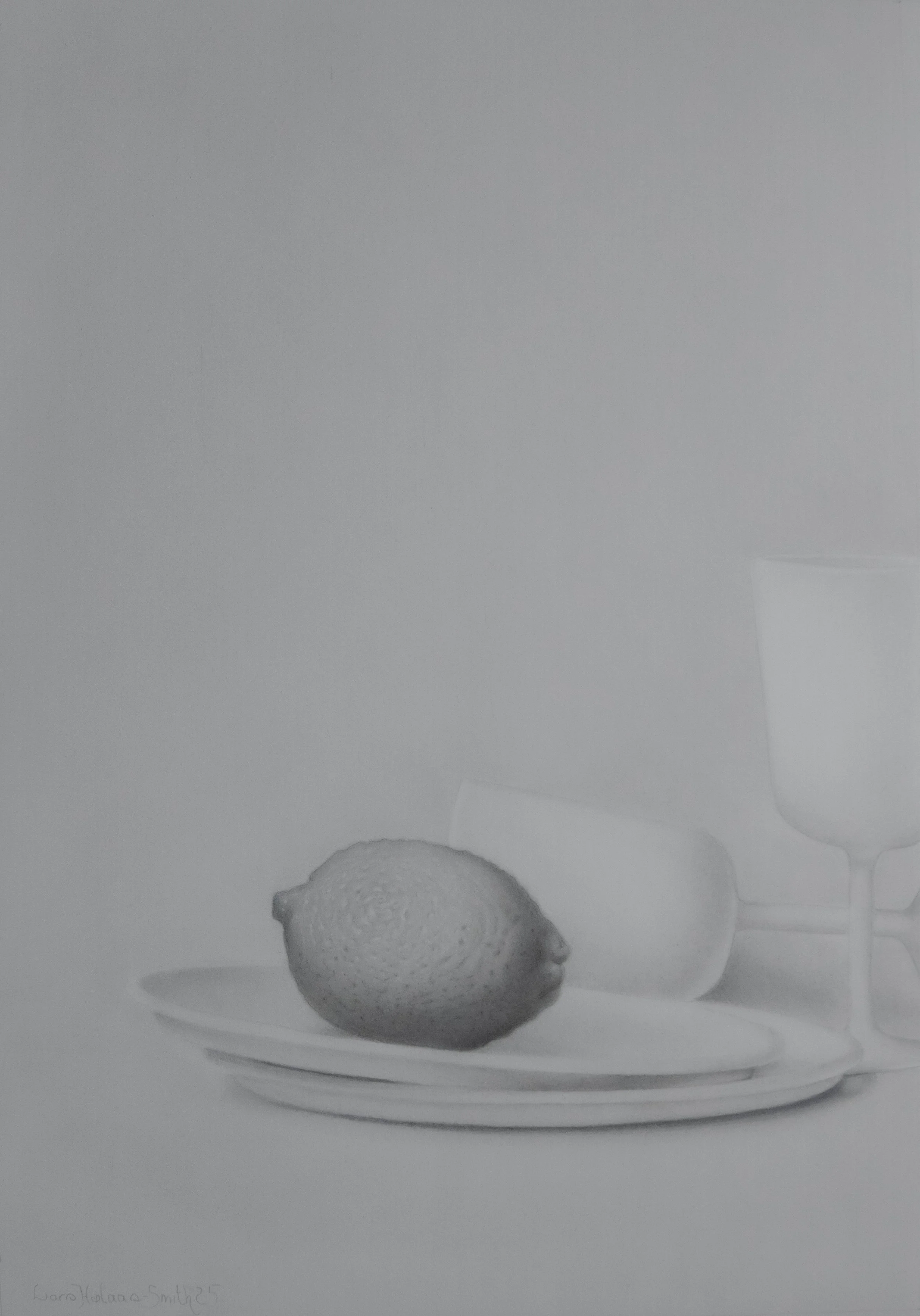 Title: "Faded"
Size: 30 x 42 cm. Medium: Graphite pencils and Pan Pastel. Paper: Hahnemuhle Nostalgie. Duration: 45 hours. This is a project I had when I studied at Dzimirsky Realism Art Master Academy.