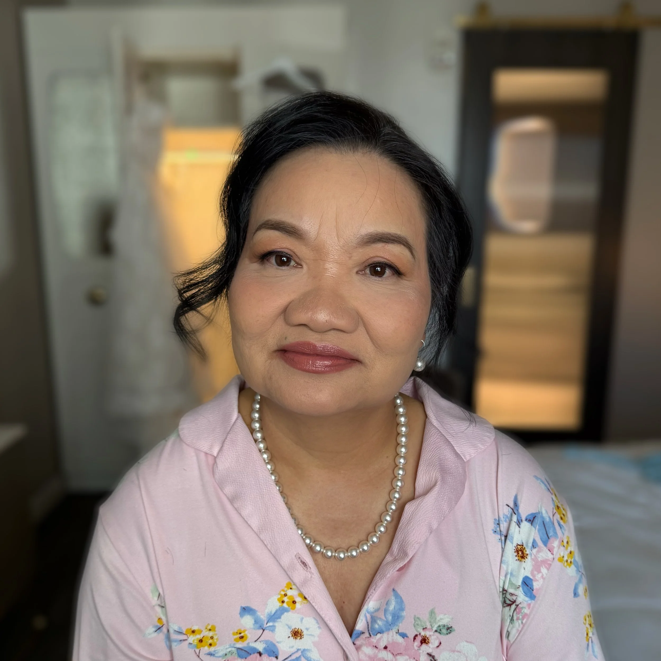 It was such a pleasure getting Mama Nguyen ready! 🥹❤️
She was the sweetest and knew exactly what she wanted for her hair and makeup. She came prepared with inspiration photos, and we absolutely love that! 😍✨ It made creating her perfect look even m