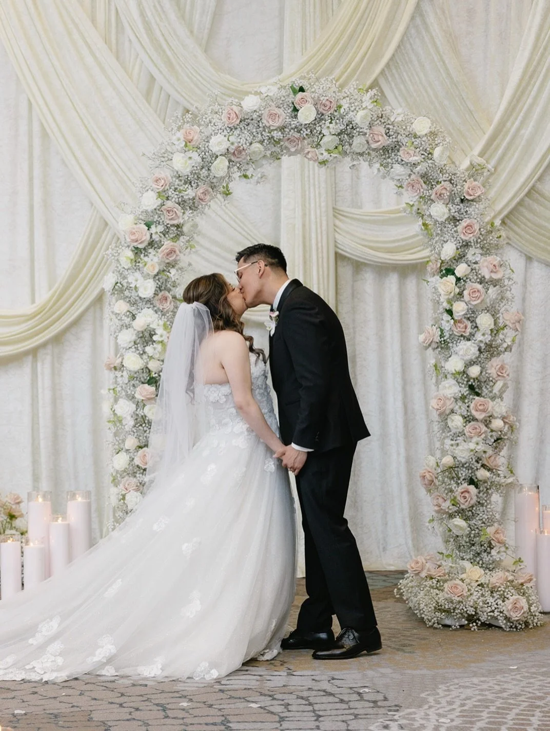 And just like that, forever begins. 🤍✨
Here&rsquo;s to love, laughter, and a lifetime of choosing each other. 💍🥂
Officially newlyweds, endlessly in love. 🥹

Wedding Management: @melissaalisonevents 
Venue: @thewestincalgaryairport 
Design &amp; D
