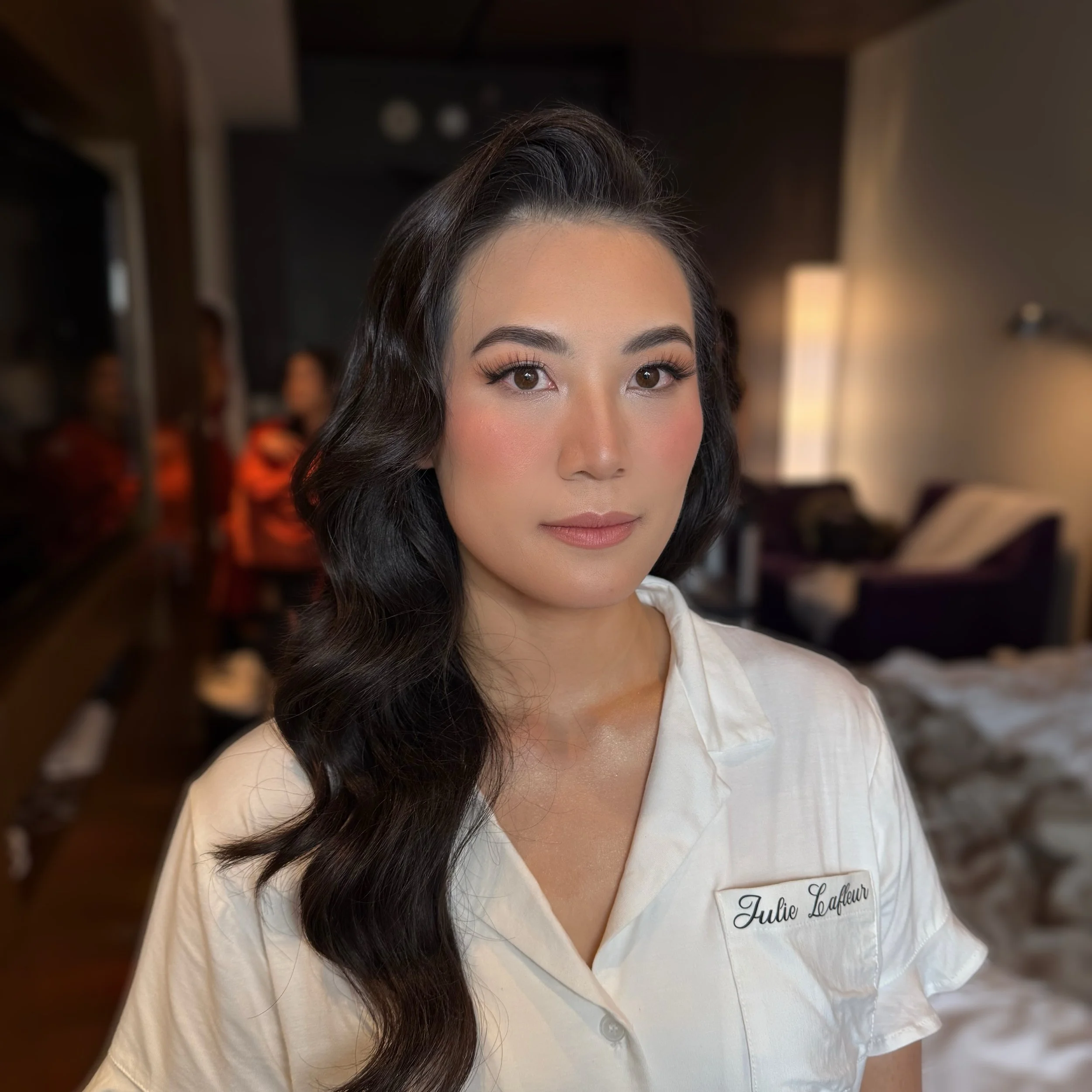 ✨ J U L I E ✨
Congratulations to our beautiful August bride, J, on her wedding day! She absolutely took our breath away. 🤍💍

For her wedding day look, we made a few small changes from her bridal preview. We decided on a brighter complexion, a littl