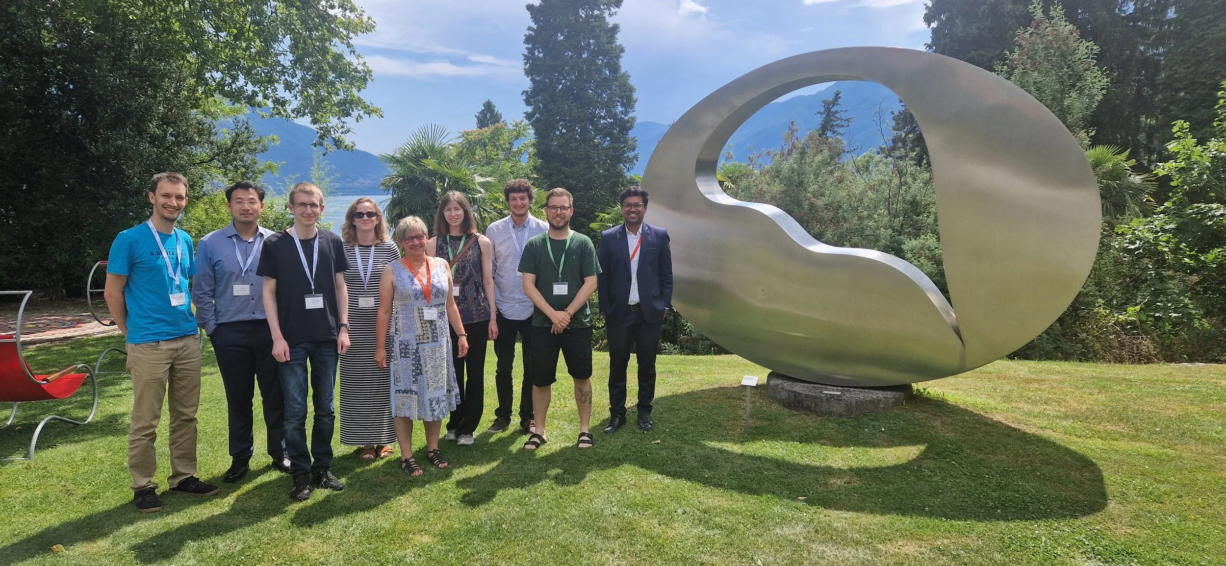 Empa magnesium team presenting at LCCS 2025, Ascona.