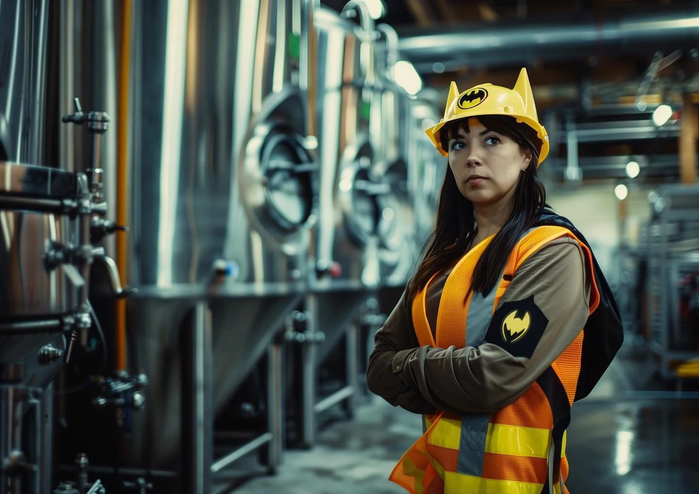 Hi Vis Superheroes 
#hivis
#manufacturing
#industrial
#worker
#wimdoi 
#women
#midjourney 
#ai
@ptedodactyl