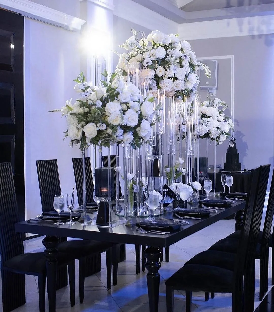 Elegant event setup by Affluent Luxe Rentals in Tribeca, New York City
