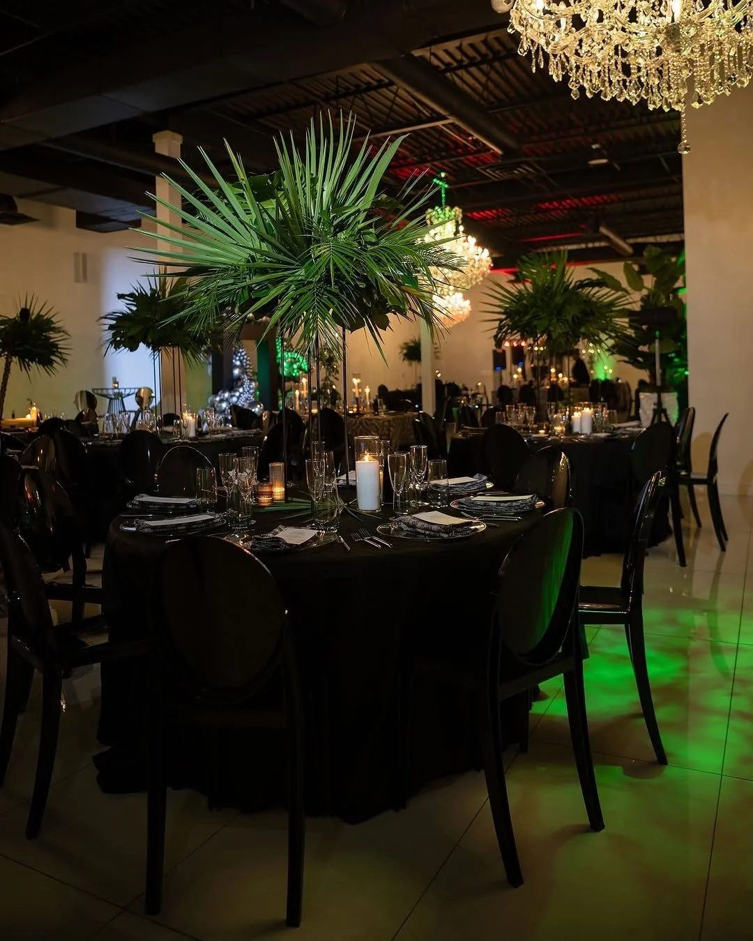 High-end wedding setup by Affluent Luxe Rentals in Great Falls, Virginia