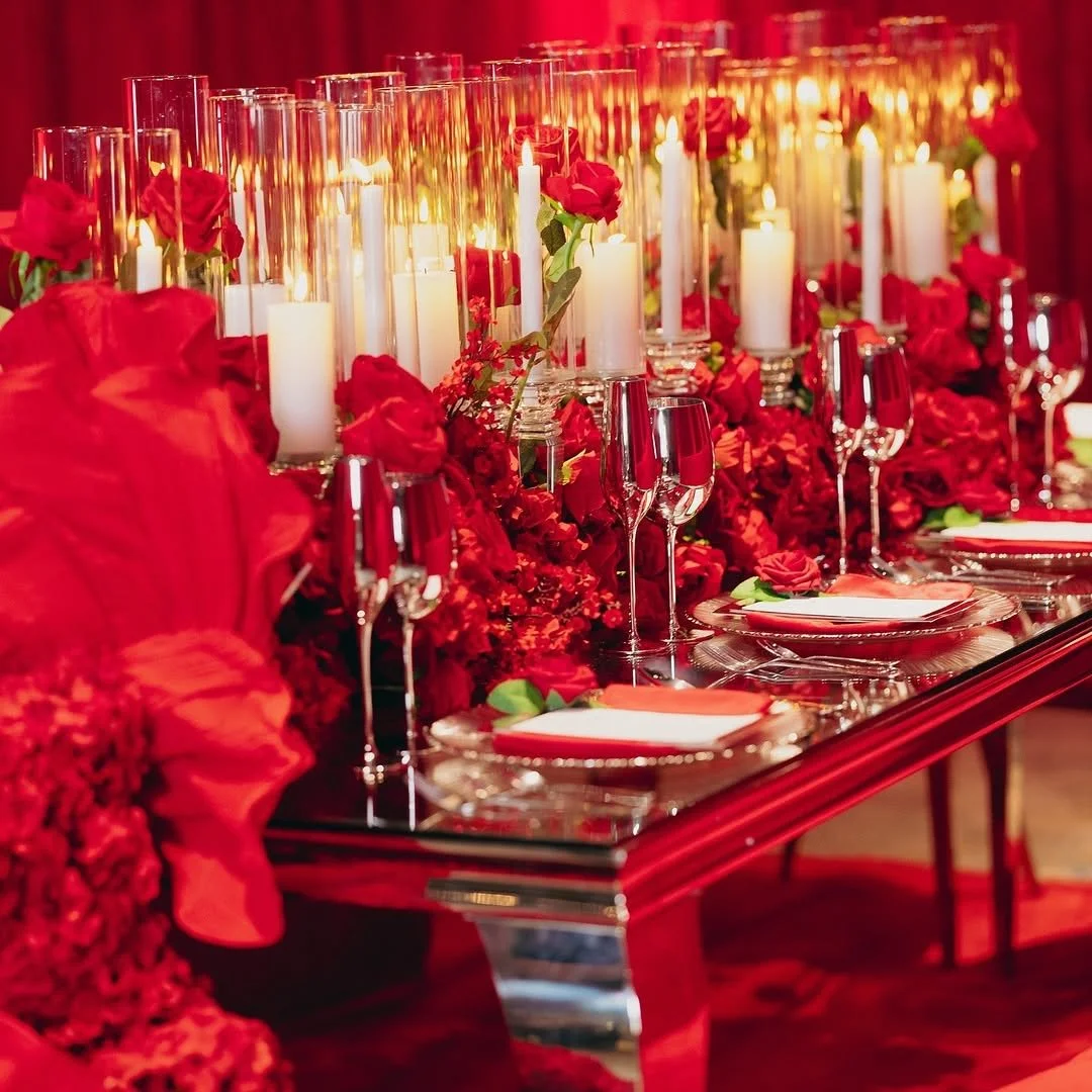 Affluent Luxe Rentals providing sophisticated wedding decor in Bethesda, Maryland