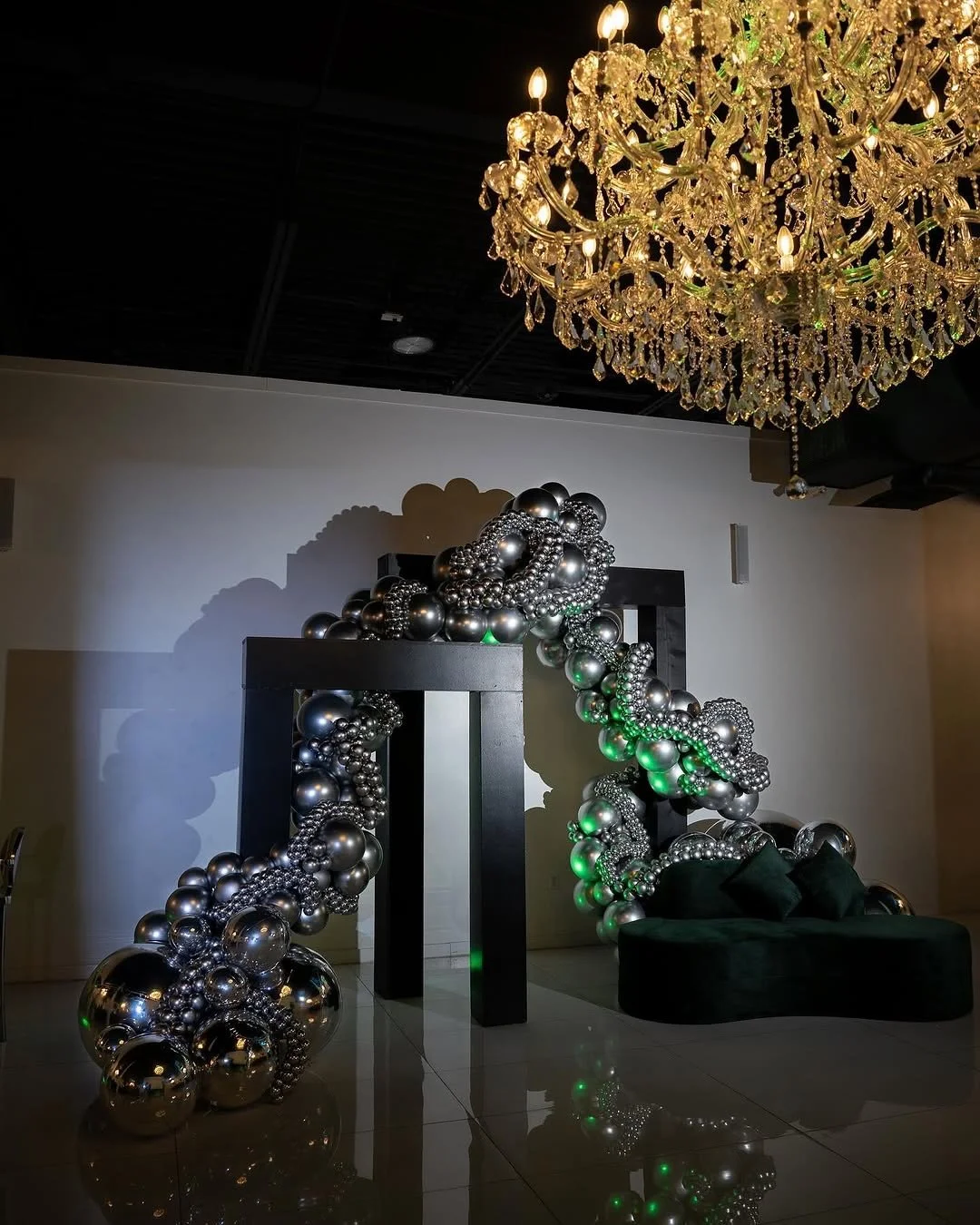 Elegant event setup by Affluent Luxe Rentals in Wayne, Pennsylvania