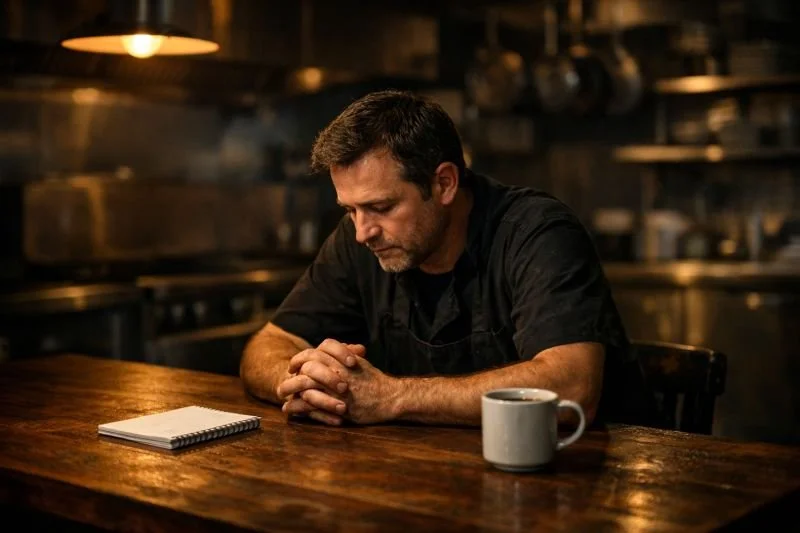 The restaurant business doesn't break weak people. It reveals them.