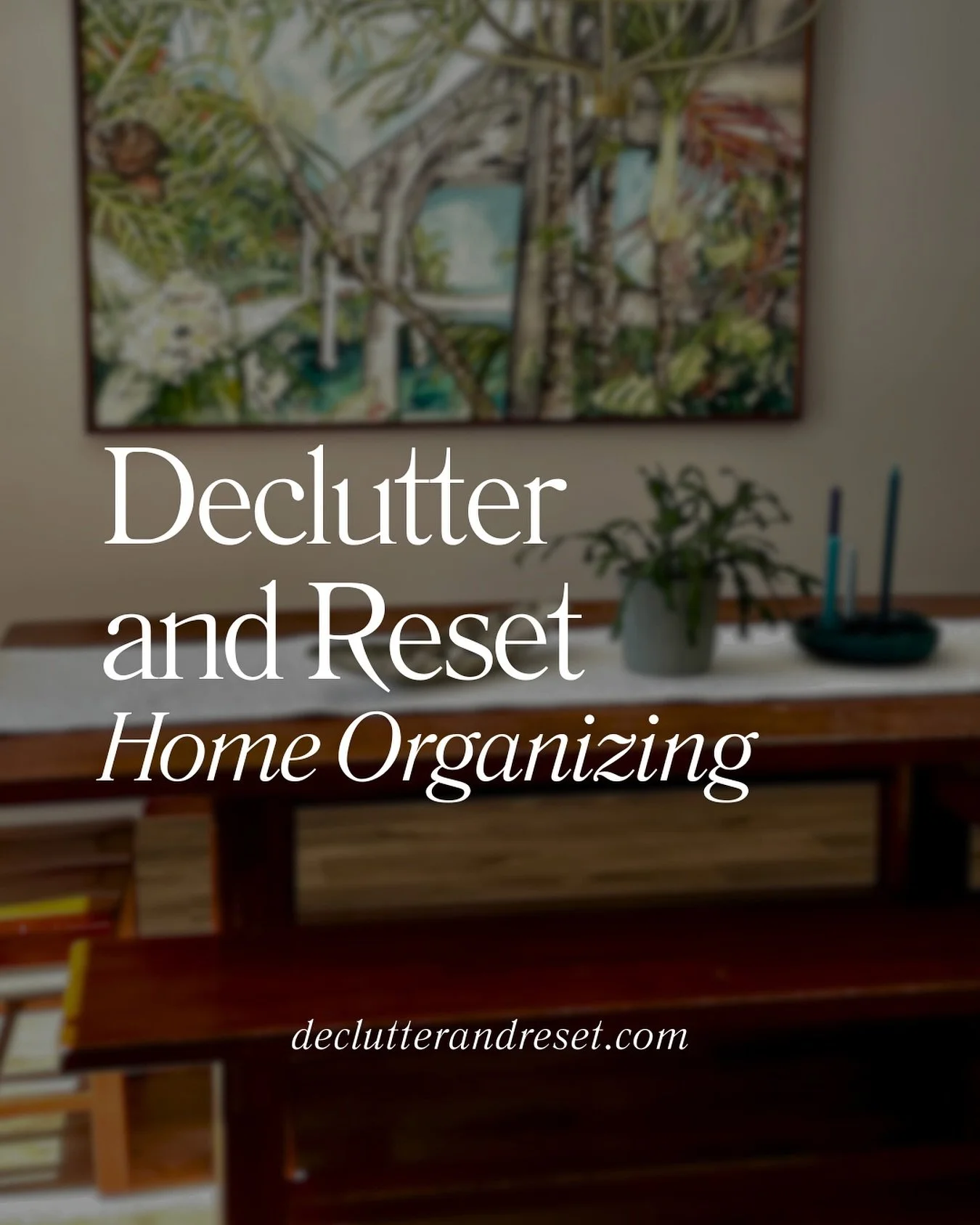 Are you feeling overwhelmed by clutter? You're not alone. Declutter and Reset Home Organizing can help you edit your belongings and create systems that bring order, ease, and peace to your home. Whether you're tackling an overflowing closet, a messy 