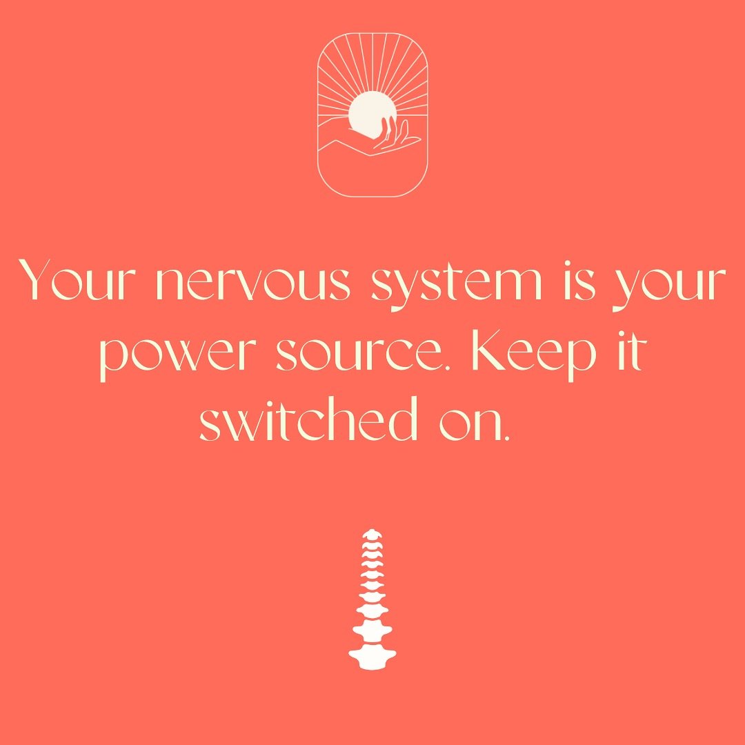 Your nervous system is your body&rsquo;s master control, the power source that connects your brain to every cell, organ, and movement ✨

It regulates how you breathe, heal, digest, and respond to stress. When the spine is misaligned or under tension,